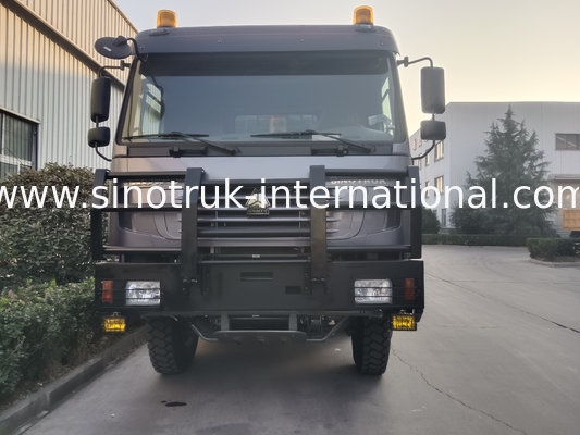 Chiếc xe tải Sinotruk Hohan 400hp 10 bánh xe Lhd 40 tấn 20-30cbm ZZ3317N356JB1 Xám