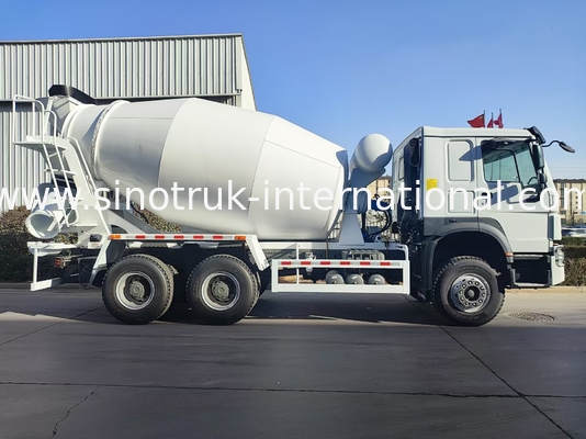 12 mét khối xe tải trộn bê tông khối lượng 380 mã lực 3 trục