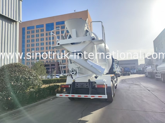 12 mét khối xe tải trộn bê tông khối lượng 380 mã lực 3 trục