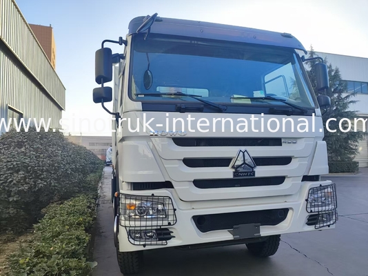 Công suất lớn 27 mét khối 4 trục xe tải 400 mã lực cho hoạt động hiệu quả