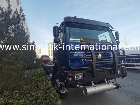 SINOTRUK HOWO 6 × 4 10 bánh xe xe bể dầu 400HP khung bể dầu