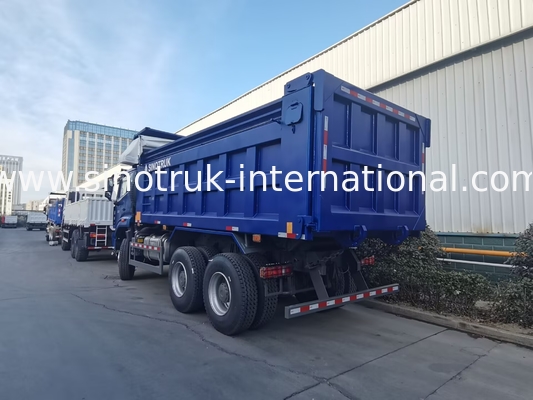 SINOTRUK HOHAN NEW HOWO 30 - 40 Tons RHD 10 Wheel Tarpaulin Cho Xây dựng Màu xanh hiệu quả cao nâng và thả