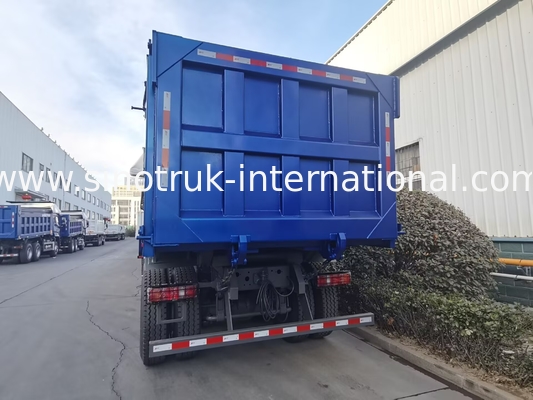 SINOTRUK HOHAN NEW HOWO 30 - 40 Tons RHD 10 Wheel Tarpaulin Cho Xây dựng Màu xanh hiệu quả cao nâng và thả
