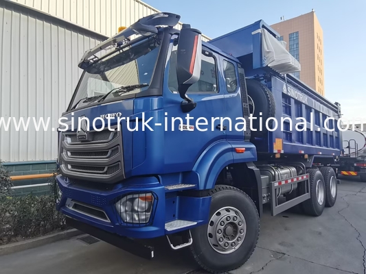 SINOTRUK HOHAN NEW HOWO 30 - 40 Tons RHD 10 Wheel Tarpaulin Cho Xây dựng Màu xanh hiệu quả cao nâng và thả