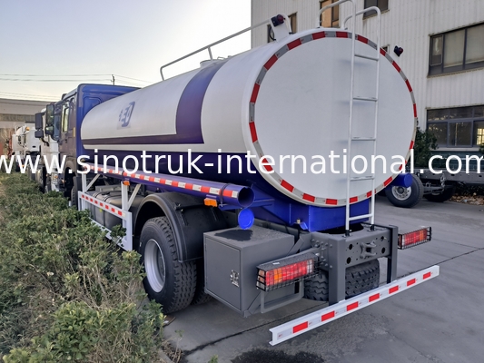 SINOTRUK HOWO Xe tải bể nước 4x2 RHD 300HP 10CBM cho vận chuyển nước bền vững