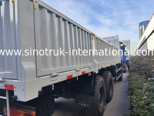 Giải phóng sức mạnh và tính linh hoạt tất cả chinh phục trắng HOWO 6x6 400HP Off-Road xe tải hàng hóa