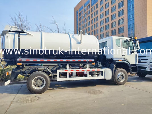 HOWO 300HP 10CBM 4x2 Truck hút nước thải: Sức mạnh nặng, làm sạch chính xác và hiệu quả không sánh ngang