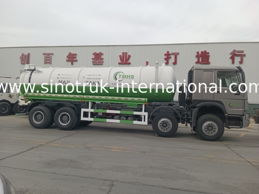 Máy bơm chân không Máy hút nước thải Máy rửa bể phân hủy Máy rửa 20CBM LHD 380HP