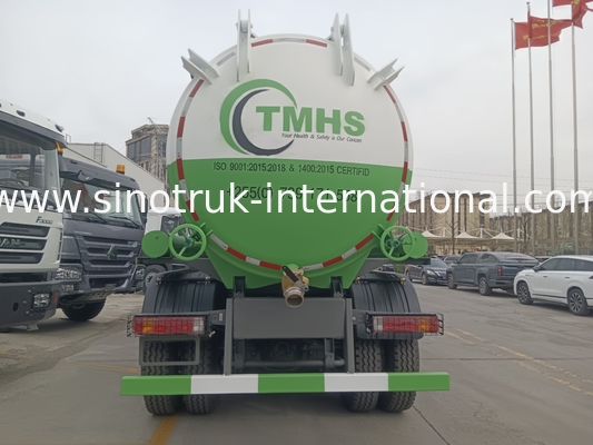 Máy bơm chân không Máy hút nước thải Máy rửa bể phân hủy Máy rửa 20CBM LHD 380HP