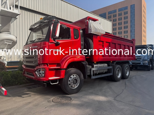 SINOTRUK HOHAN Howo mới 6X4 RHD 10 bánh xe với tấm ván gia cố cửa sau cứng vận chuyển hiệu quả