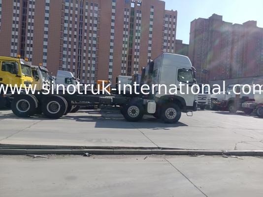 inotruk New Howo Tipper Dump Truck Chassis Weichai Động cơ 8 × 4 LHD 430HP