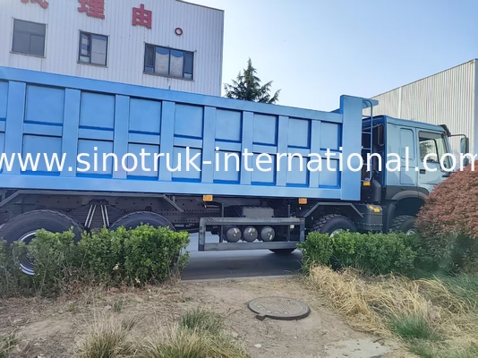 Blue HOWO 8×4 380HP 26.91CBM Dump Truck nơi năng lượng đáp ứng độ chính xác trong mỗi tải!