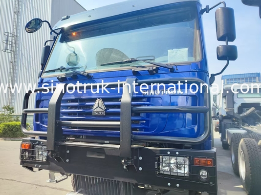 Heavy-Duty HOWO 8 * 4 400HP LHD Fuel Truck 40CBM Hệ thống tăng kép cho phân phối nhiên liệu đường dài