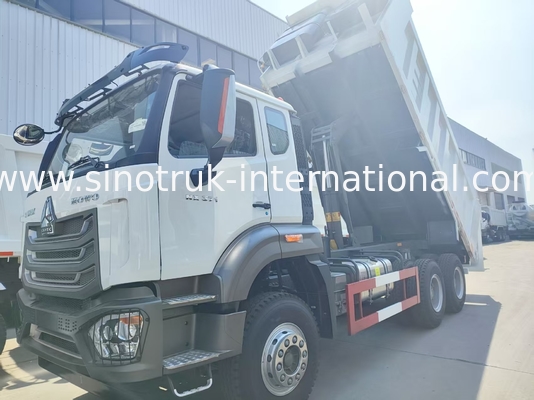 Xe ben HOWO NX 371HP 6*4 20m³ Nâng giữa hiệu suất cao với thùng hàng nâng giữa hiệu quả