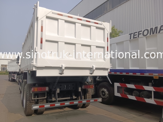 Xe tải đổ rác 10 bánh 371HP 6x4 Động cơ Euro2