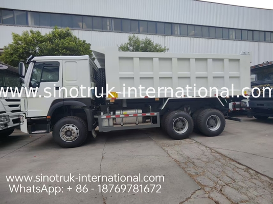 HOWO 371HP 6 × 4 lái tay trái xe tải tháo rác trung tầng