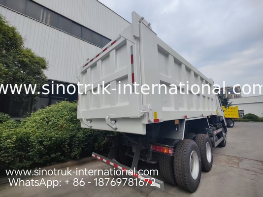 HOWO 371HP 6 × 4 lái tay trái xe tải tháo rác trung tầng