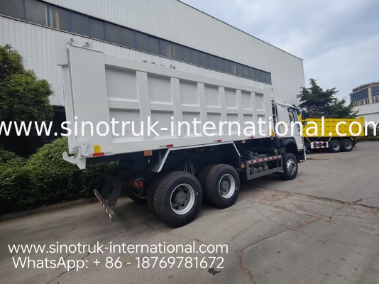 HOWO 371HP 6 × 4 lái tay trái xe tải tháo rác trung tầng