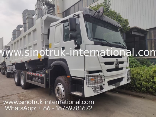 HOWO 371HP 6 × 4 lái tay trái xe tải tháo rác trung tầng