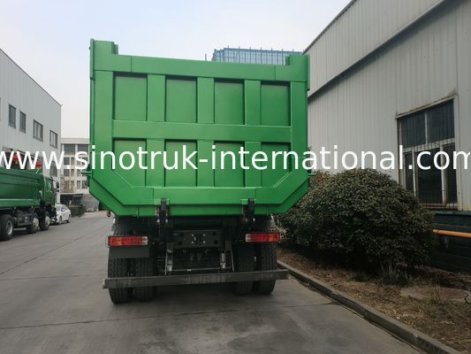 SINOTRUK HOWO 400HP 8X4 Tiếc xe tải xây dựng Old Front Face Phantom Face cab Quân đội Bumper U Type Container