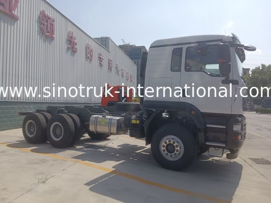 Sinotruk HOWO 6X4 Xe tải hàng hóa 400hp 12 bánh xe TX Cab