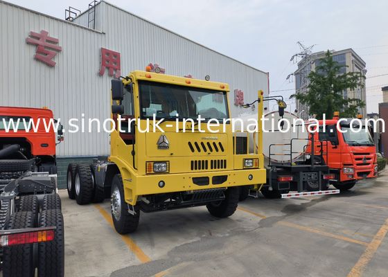 Xe tải hạng nặng đa năng với kích thước thùng hàng 5800*3200*1800mm và cabin xe HW7D