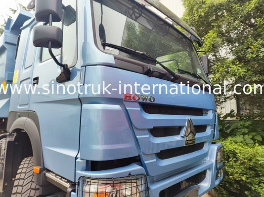 Xe ben U-Trough màu xanh (20CBM, 6×4, 380HP): Ưu điểm nổi bật để xả vật liệu nhanh chóng