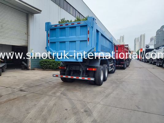 Xe ben U-Trough màu xanh (20CBM, 6×4, 380HP): Ưu điểm nổi bật để xả vật liệu nhanh chóng