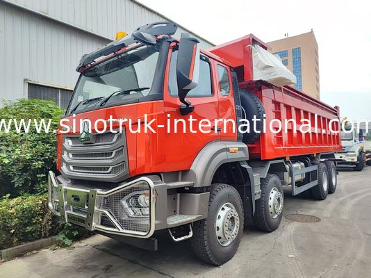 Red Square-Bucket Dumper (27CBM, 8×4, 371HP): Ưu điểm chính cho việc xả vật liệu nhanh chóng