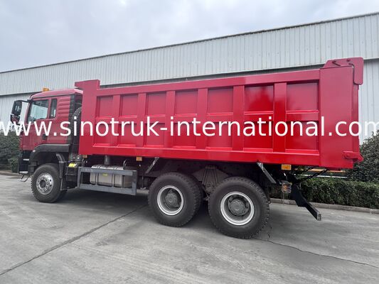 SINOTRUK HOWO TX Model 400HP LHD Xe tải tự đổ 6X4 có đèn cảnh báo