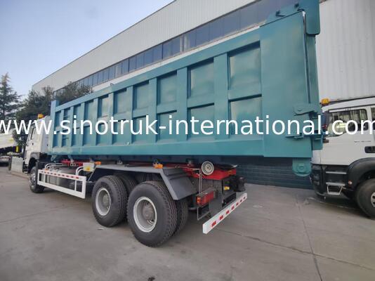 Xe tải rác SINOTRUK với cánh tay móc 20 tấn HYVA, khung gầm 43 chiều và khối lượng container tùy chỉnh