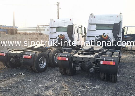 Xe tải kéo ZZ427V344JB1R với động cơ 371HP, bánh xe lái 6x4 và cabin H77L với A / C cho vận chuyển hạng nặng