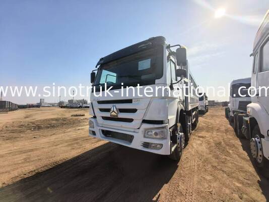 375 mã lực xe tải đổ rác với 40-50 tấn tải trọng và 7300mm chiều dài hộp hàng hóa