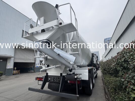 HOWO SINOTRUK Concrete Mixer Truck 10CBM 371HP 6X4 LHD Stable and efficient