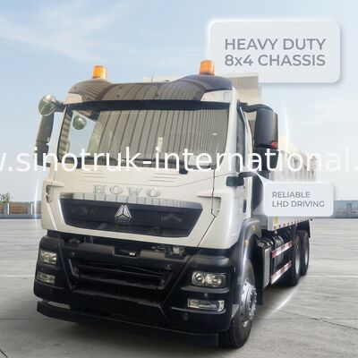 HOWO TX Máy tải hạng nặng với dung lượng bể nhiên liệu 300L và vật liệu thân thép cho vận chuyển tải nặng