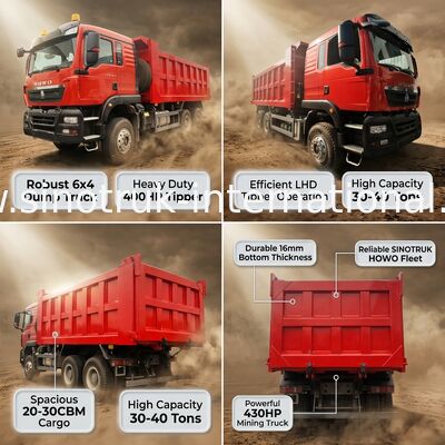 Xe ben HOWO ZZ3257V384GB1 400HP 6x4 LHD