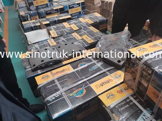 SINOTRUK HOWO Má phanh xe tải và rơ moóc màu đen WG9231342069