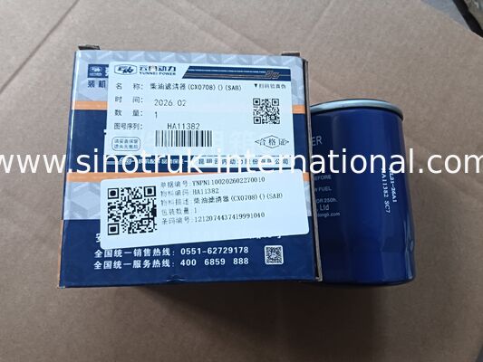 Bộ phận xe tải hiệu suất cao Bộ lọc nhiên liệu HA11383