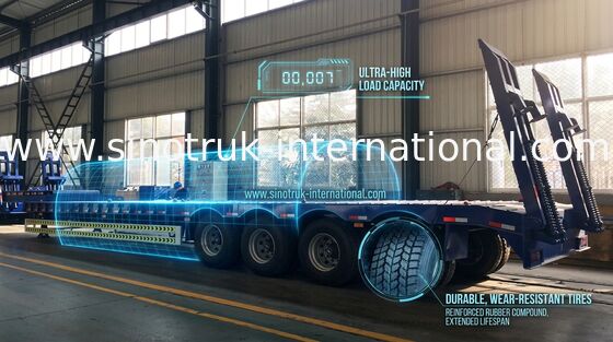 Vận tải đặc biệt Semi Trailer Truck 80 Tôn 70 Tấn 60 Tấn 50 Tấn Long Life