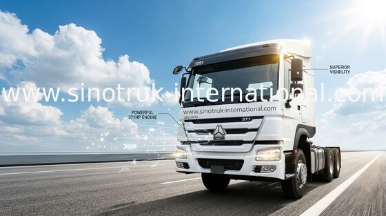 Xe đầu kéo 371HP SINOTRUK HOWO 6x4 RHD ZZ4257S3241W