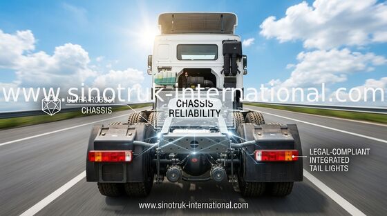 Xe tải đầu kéo 60 tấn SINOTRUK Cabin Euro 2 HW76