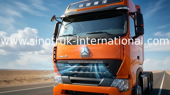 30 - 40 tấn ZZ4187N3517N1B Máy kéo kéo LHD 4X2 # 50 # 90 Bánh xe thứ năm