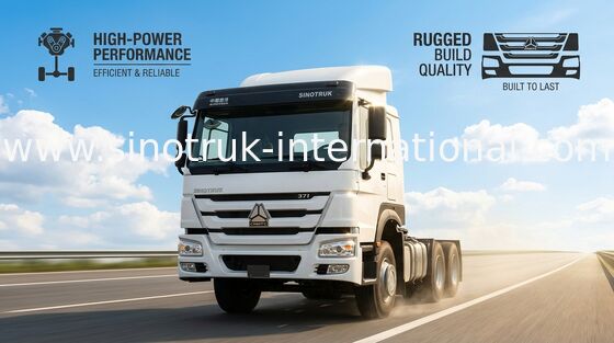 Xe đầu kéo HOWO 6X4 RHD 10 bánh 371 HP ZZ4257S3241W