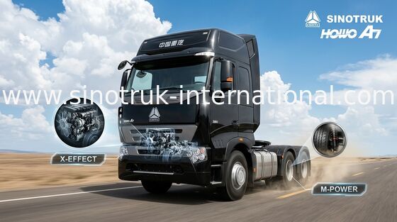 6 × 4 Xe đầu kéo Xe đầu kéo 60-70 tấn Sức tải lớn, IFA