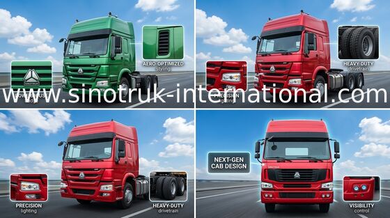 SINOTRUK HOWO Xe cộ chở hàng LHD 6X4 Euro2 371HP ZZ4257S3241V