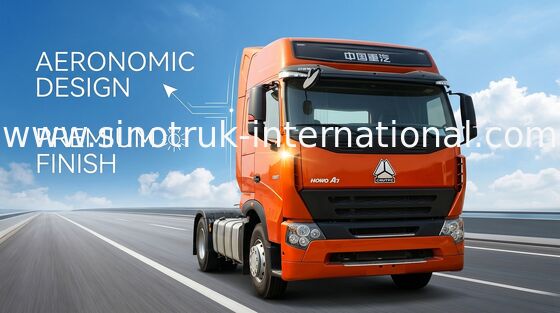 Động cơ đủ mạnh Sinotruk HOWO Xe tải kéo hạng nặng 6X4 Euro2 336HP