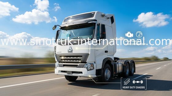 Xe tải chở đầu LHD 6X4 Euro2 336HP với hai chiếc ZZ4257N3247N1B