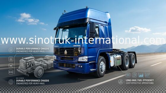 Máy kéo SINOTRUK HOWO LHD 6X4 Euro2 371HP ZZ4257S3241W