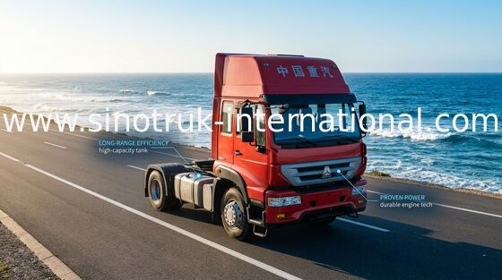 Xe tải kéo SINOTRUK Hoàng tử Hoàng tử LHD 6X4 Euro2 336HP ZZ4251N3241W