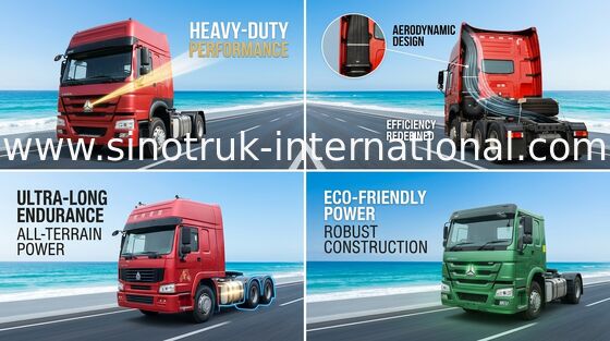 Xe tải kéo lớn SINOTRUK HOWO RHD 4X2 Euro2 290HP